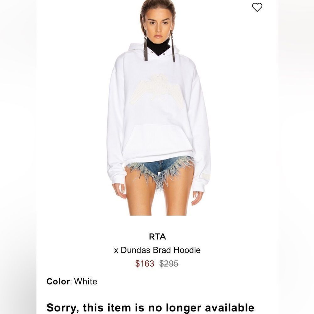 RTA - X Dundas Brad Hoodie - XS